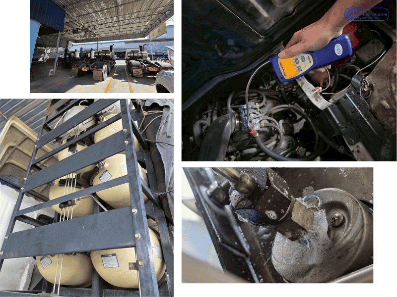 ศูนย์ตรวจรถใช้ก๊าซครบวงจร